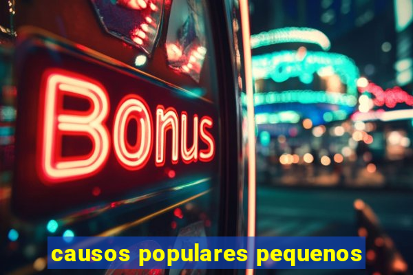 causos populares pequenos